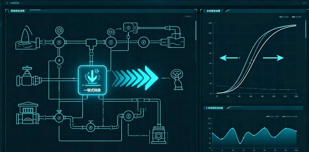 艾三维-长距离输水管线建模与水锤分析：基于Bentley OpenRoads + HAMMER12