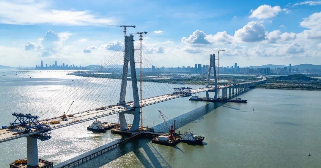 艾三维-2180米&ldquo;一跨过江&rdquo;背后，狮子洋大桥锚碇完工，设计建模难在哪？1