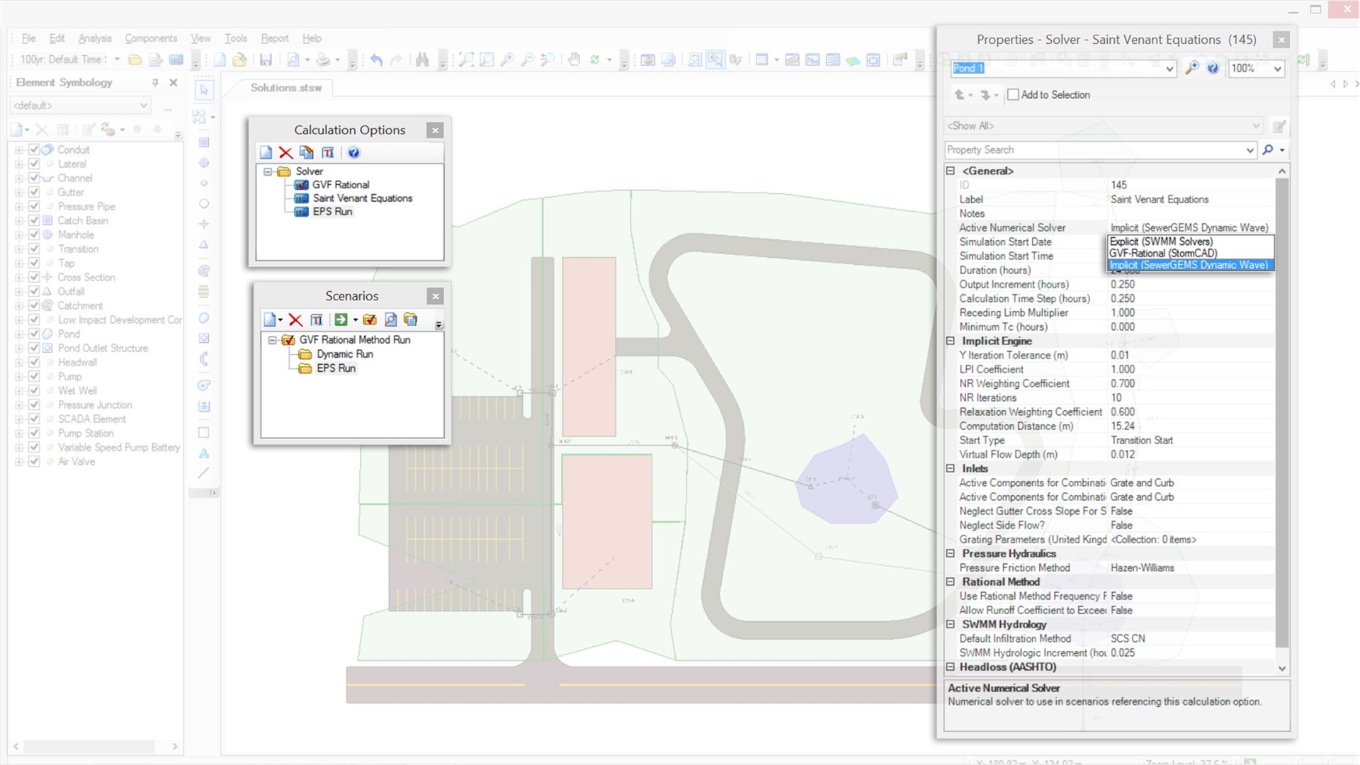 Simulate hydraulics using multiple solvers_EDITED