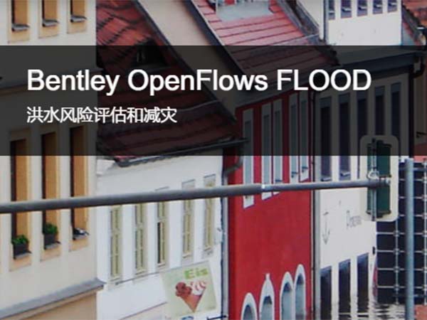 Bentley OpenFlows FLOOD 集成的洪水模拟软件