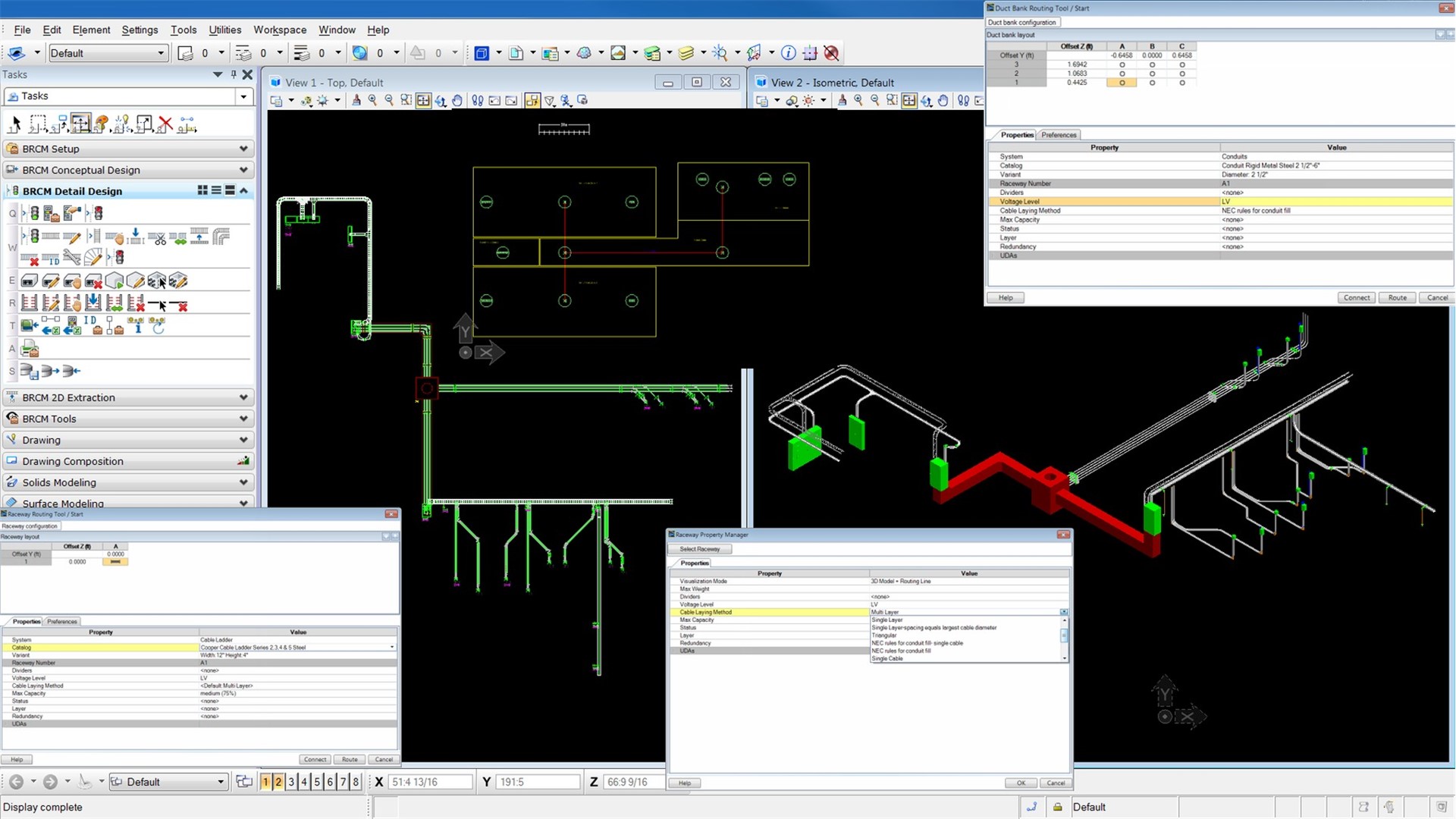 Design cable raceways