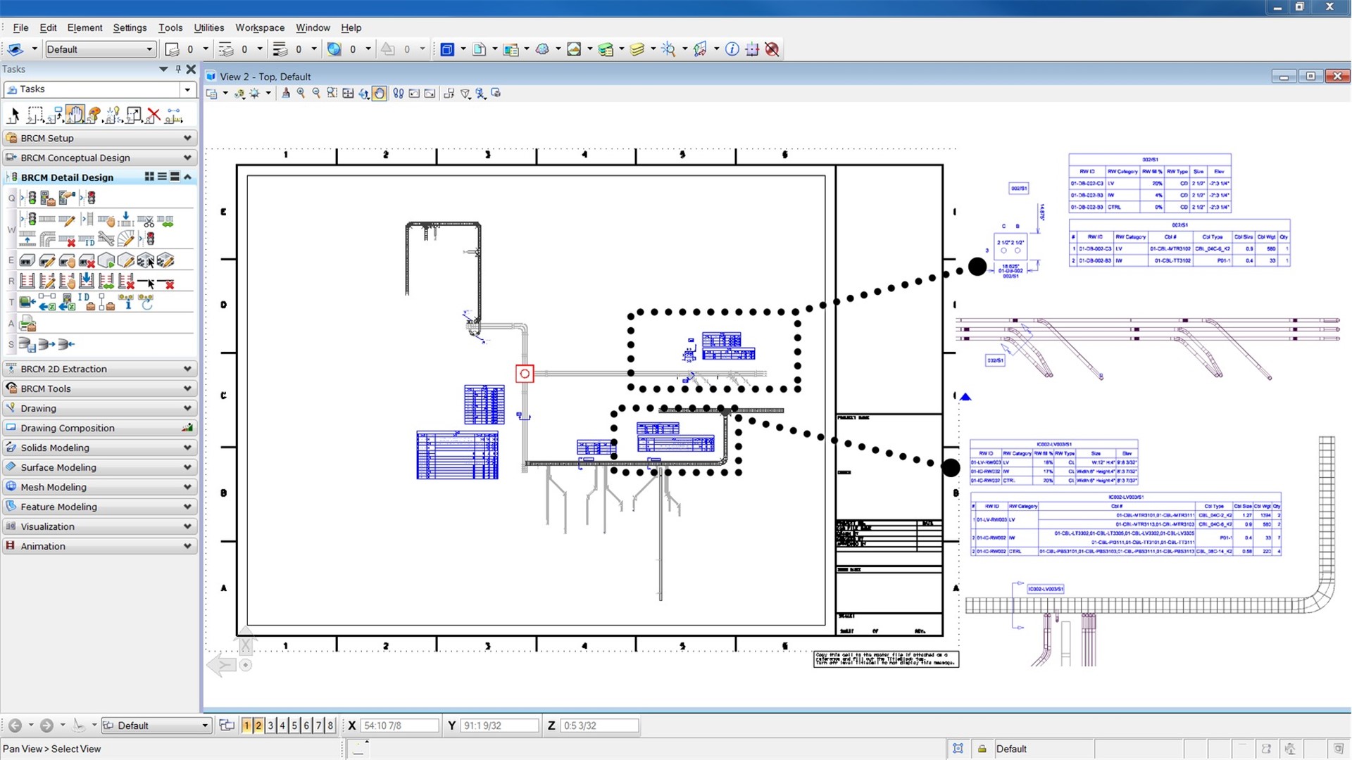 Generate cable and raceway construction drawings_EDITED