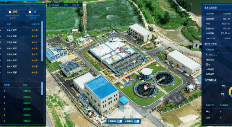 智慧水务-鹤山水厂-水厂可视化-产品缩略图