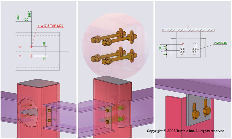 Tekla Structures | 智能创建复杂细致的钢结构三维模型