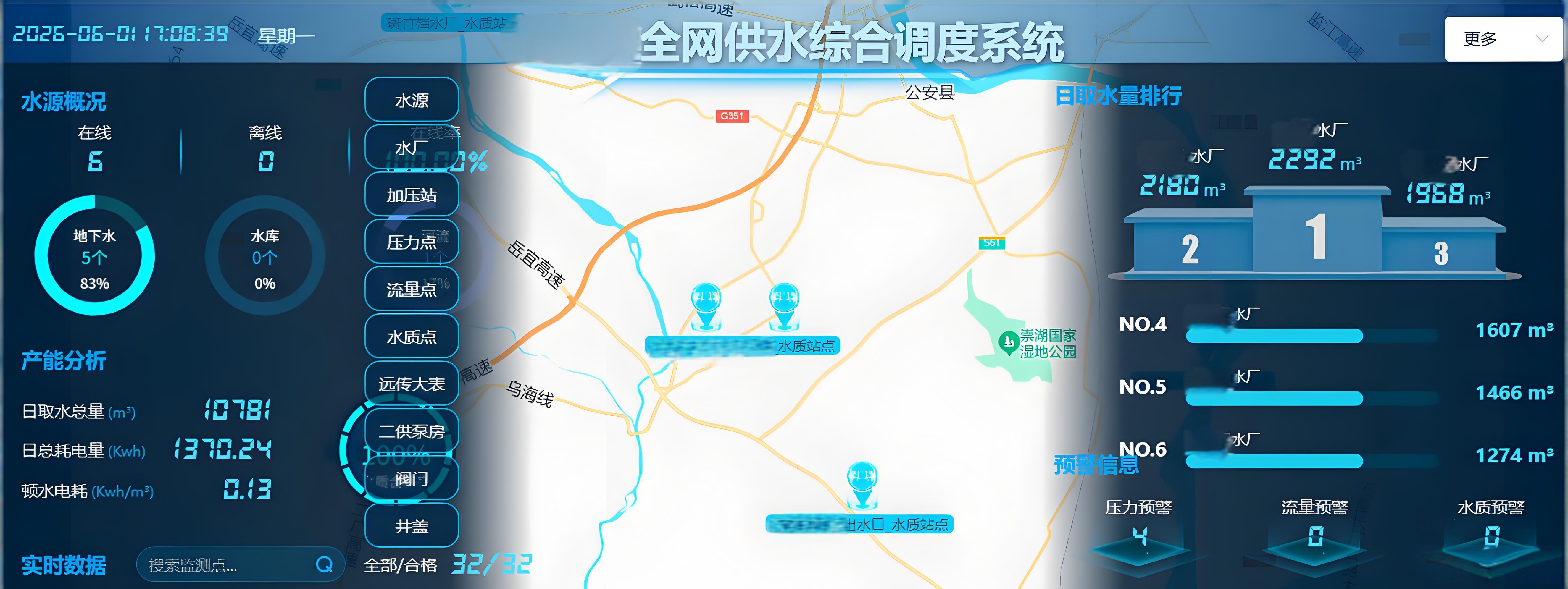 智驭水网，运筹全局 —— 全网供水综合调度系统