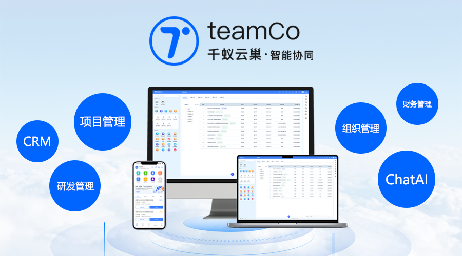 TeamCo 千蚁云巢·智能协同平台