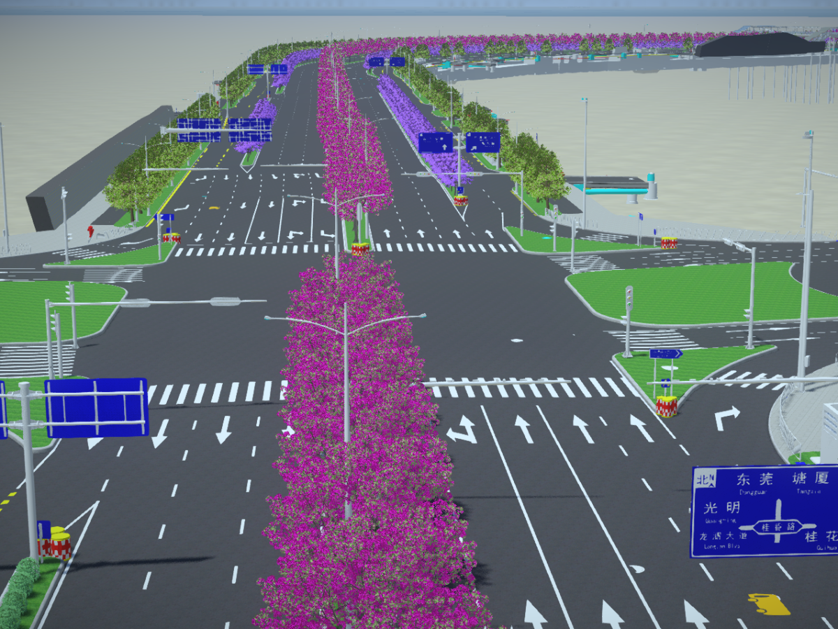 BIM技术在深圳泗黎路交通改造工程中的应用