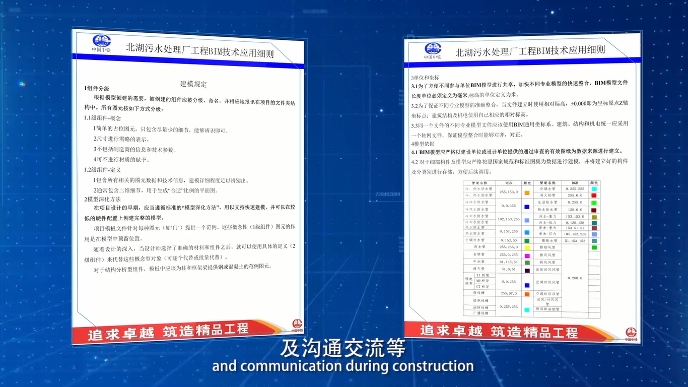 北湖污水处理厂-建模标准