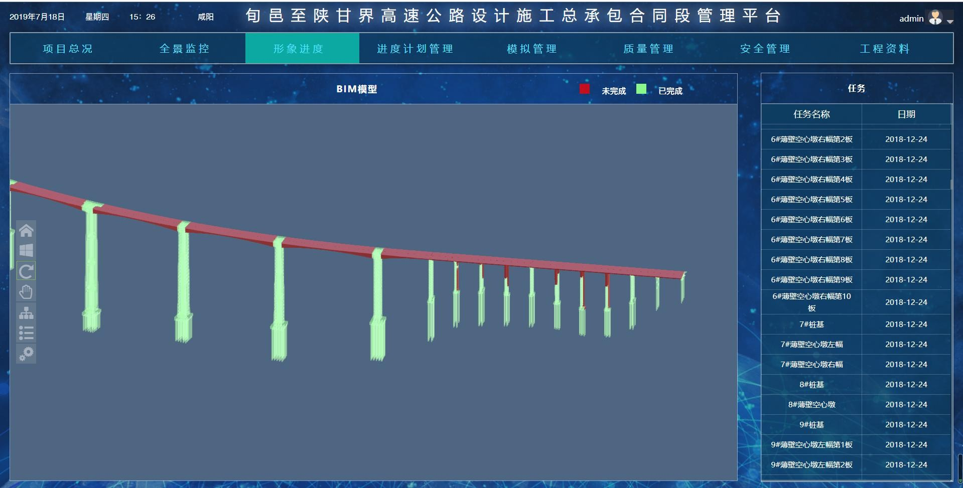 湫坡头（陕甘界）至旬邑公路-进度管理1